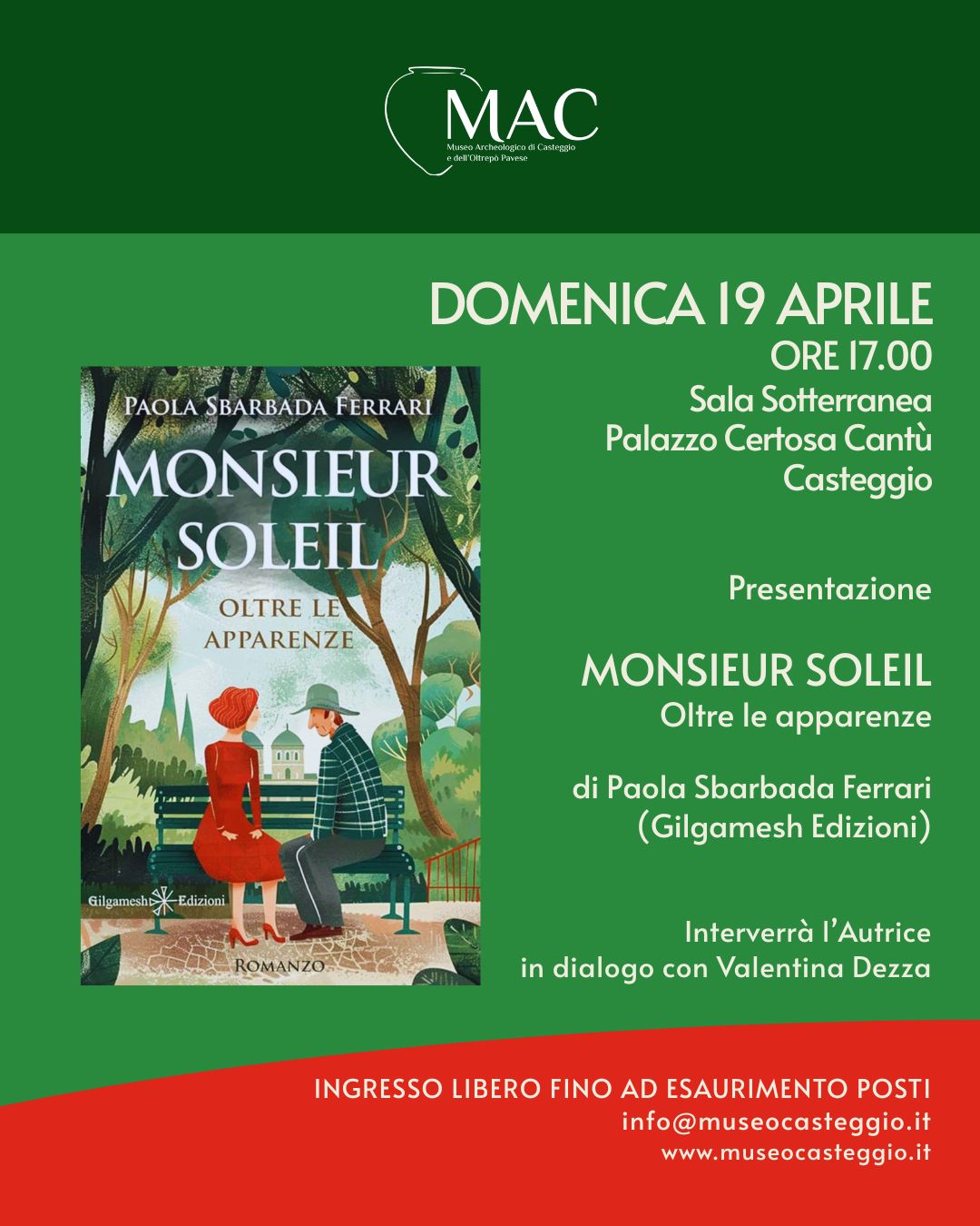 MONSIEUR SOLEIL presentazione