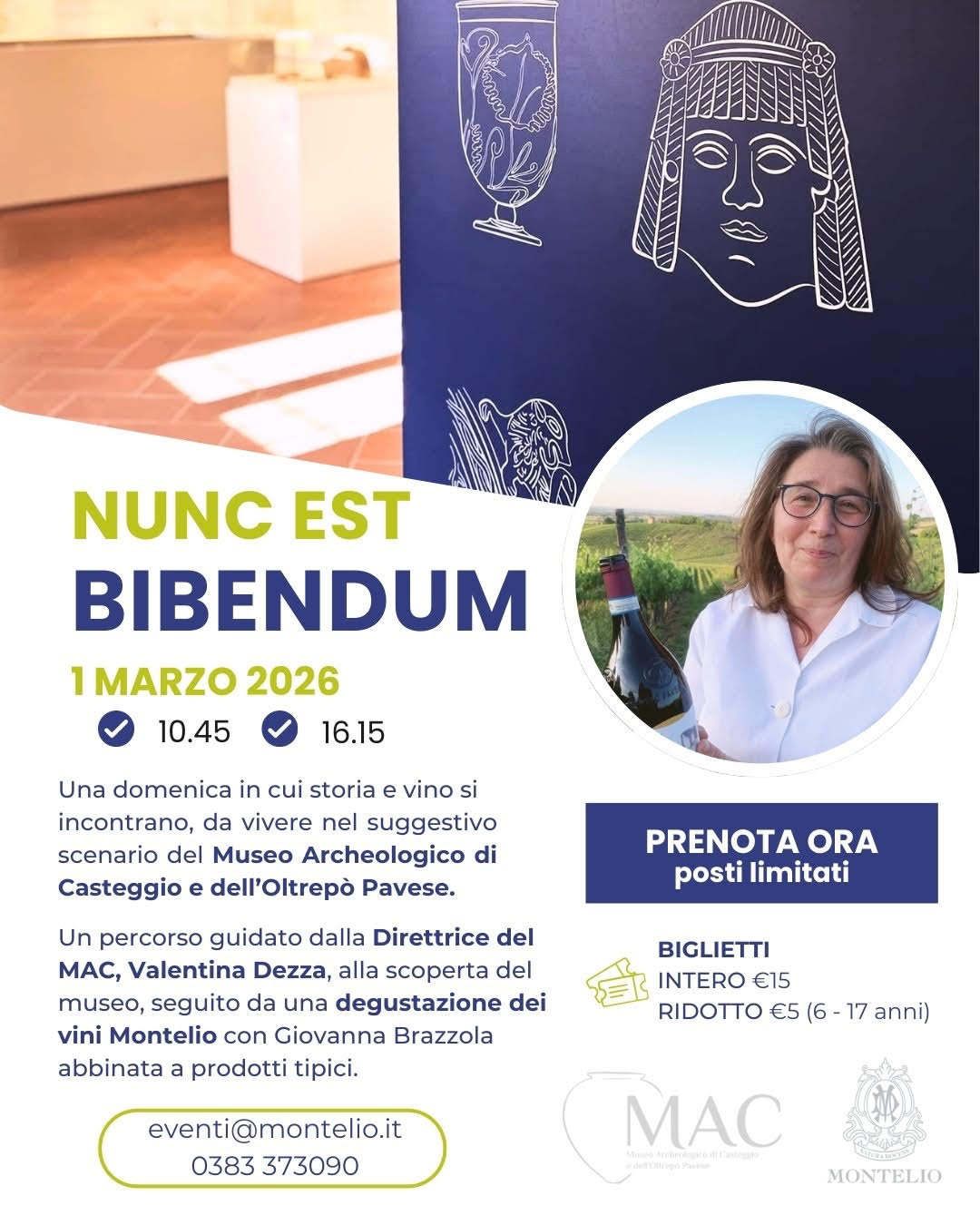 NUNC EST BIBENDUM visita + degustazione di vini