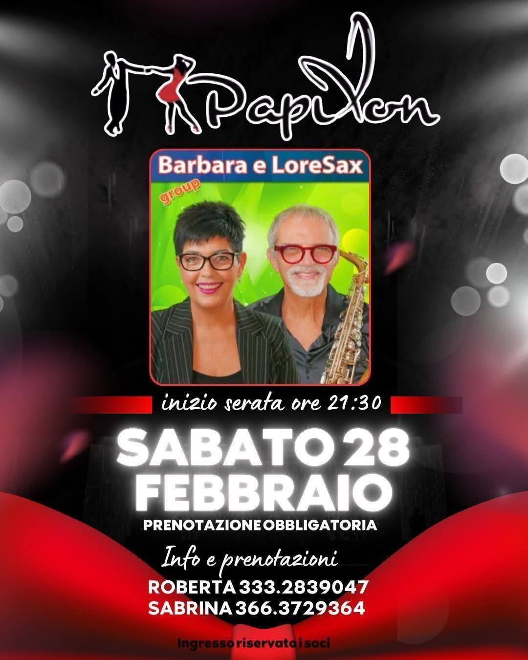 barbara e LoreSax