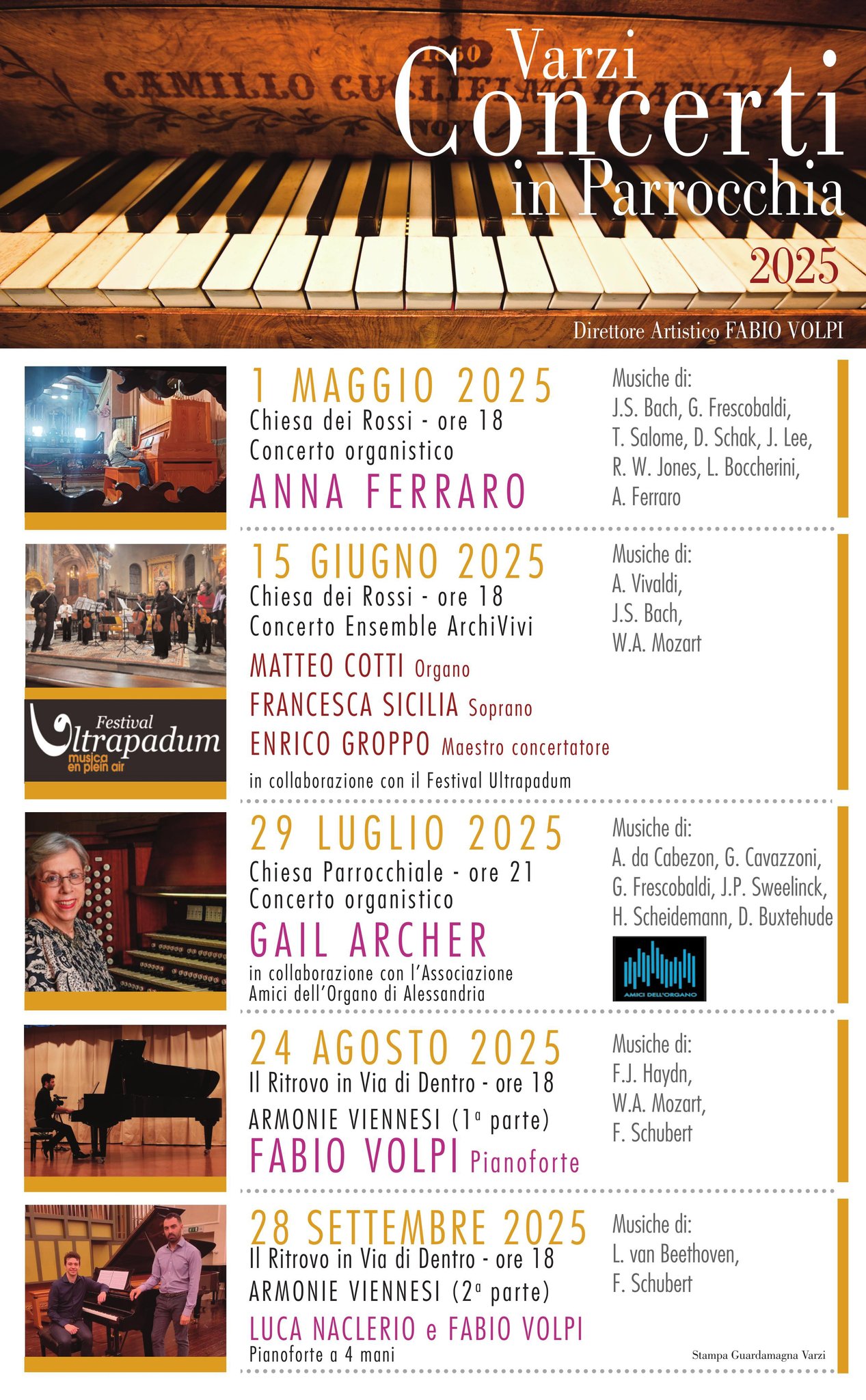 Varzi - Concerti in Parrocchia