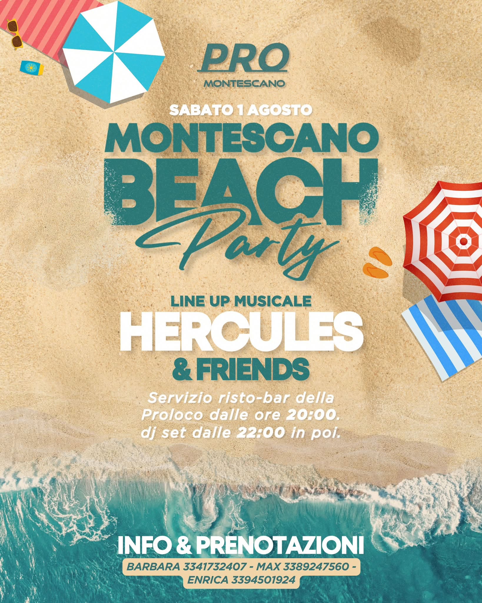 Montescano Beach Party