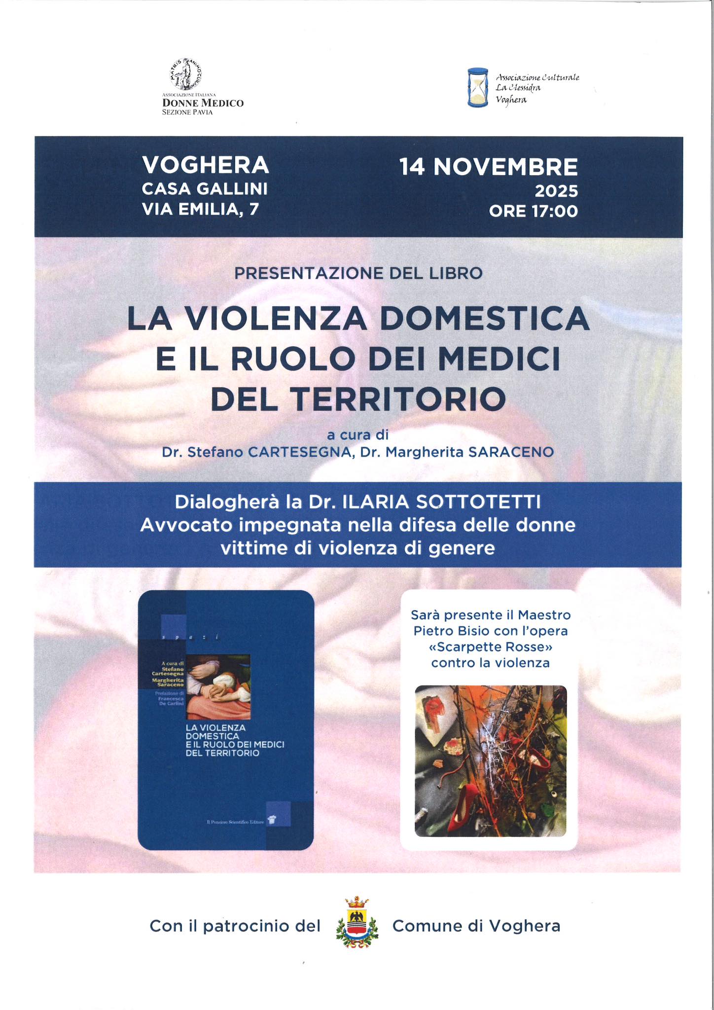 Presentazione del libro “La violenza domestica e il ruolo dei medici del territorio”