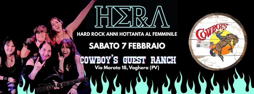 HERA - Hard Rock 80s cover band femminile