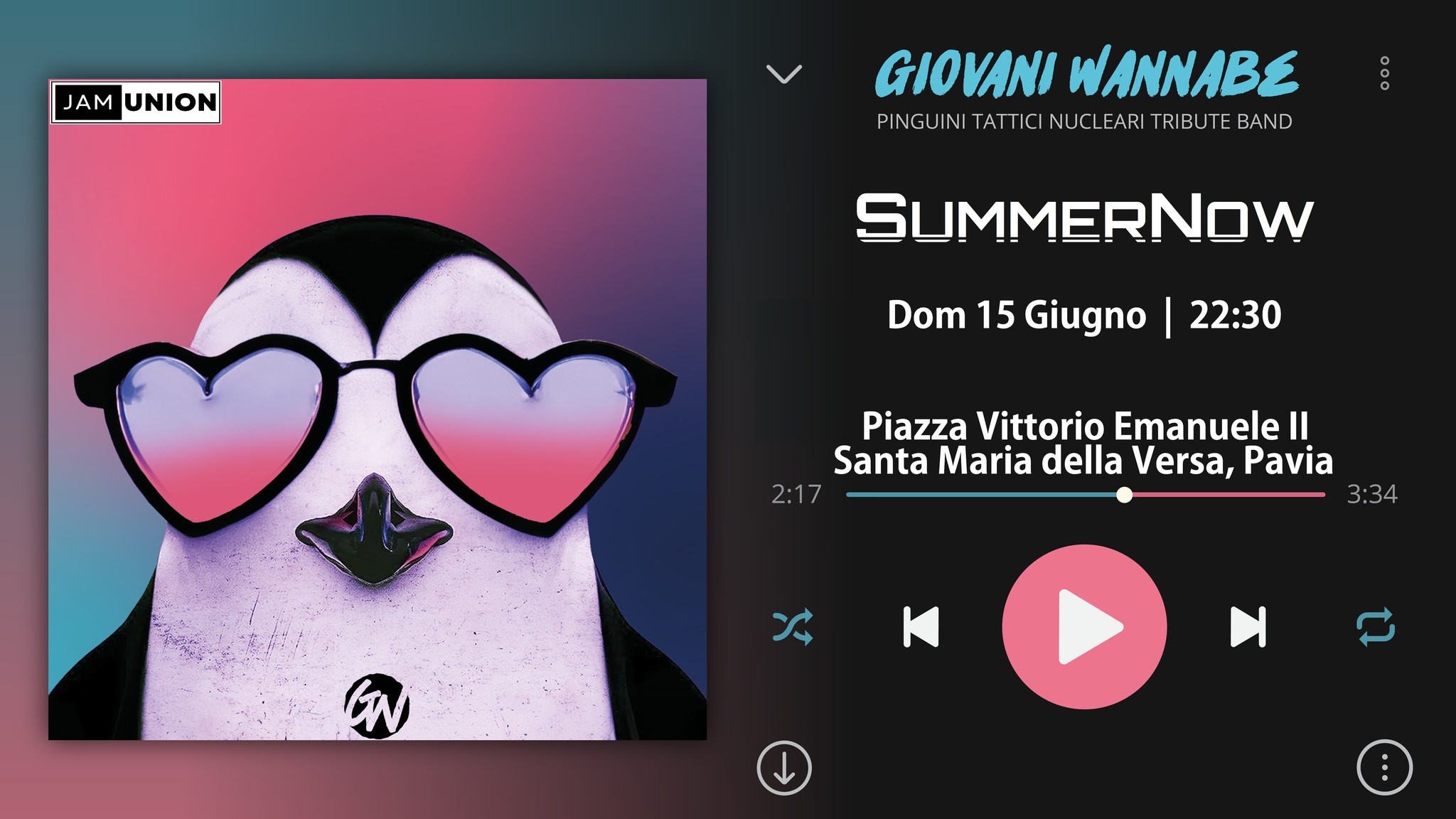 GW-Pinguini Tattici Nucleari Tribute-Live @SummerNow