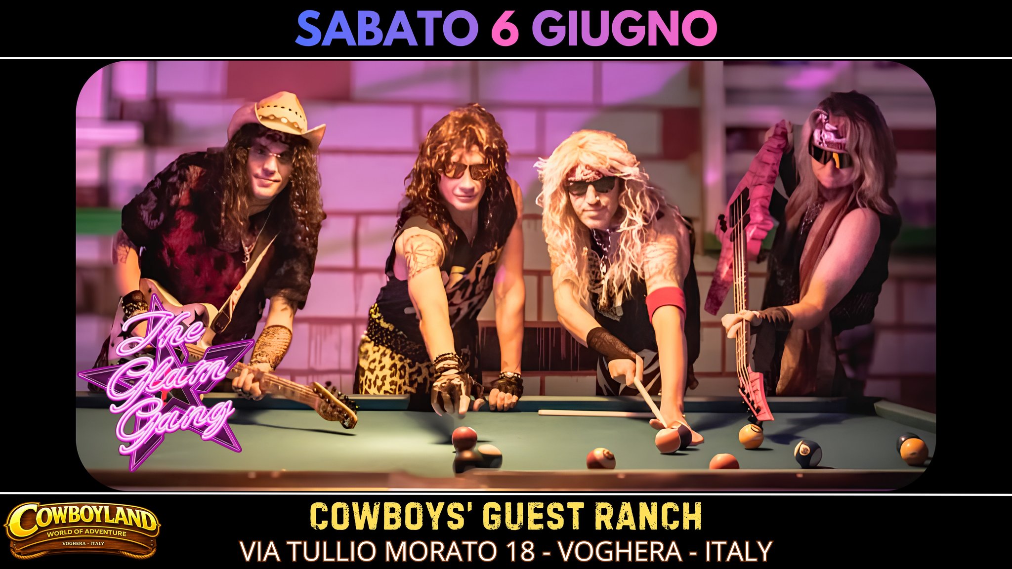 The Glam Gang - Live Glam 80's/90's