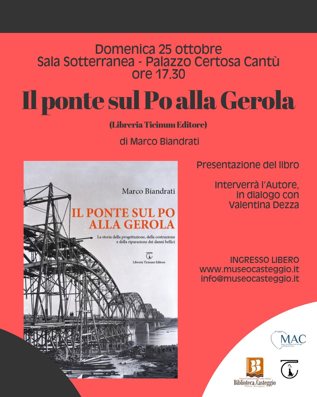IL PONTE SUL PO ALLA GEROLA - Presentazione