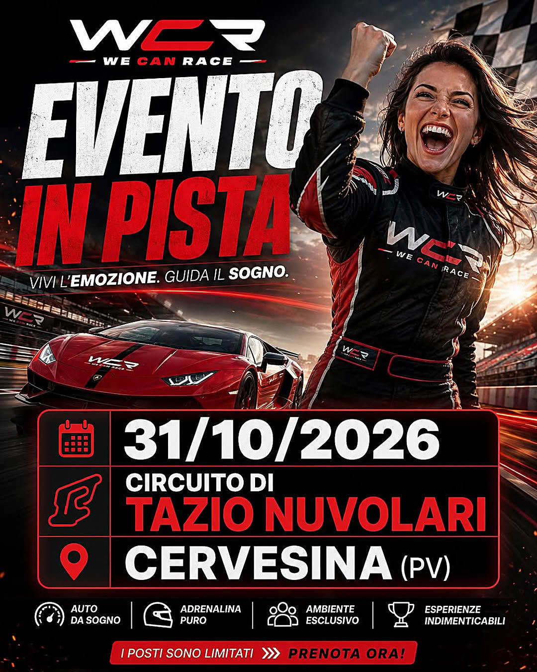 Evento in Pista