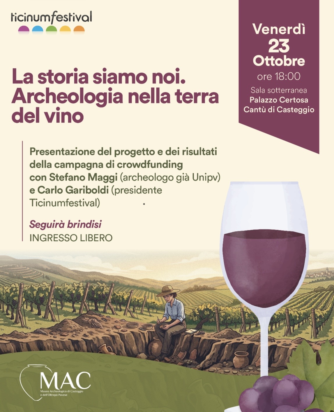 ARCHEOLOGIA NELLA TERRA DEL VINO