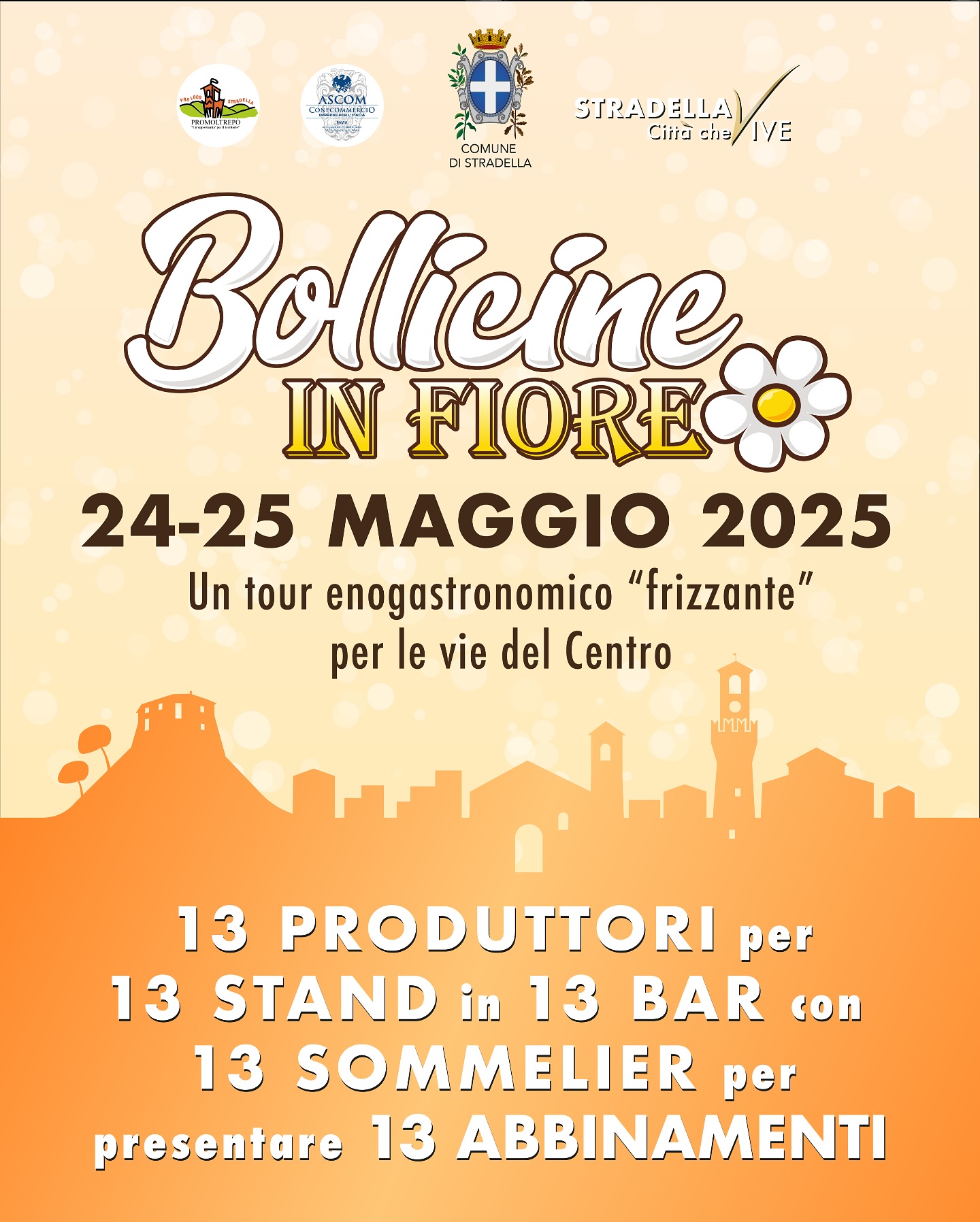 Bollicine in fiore