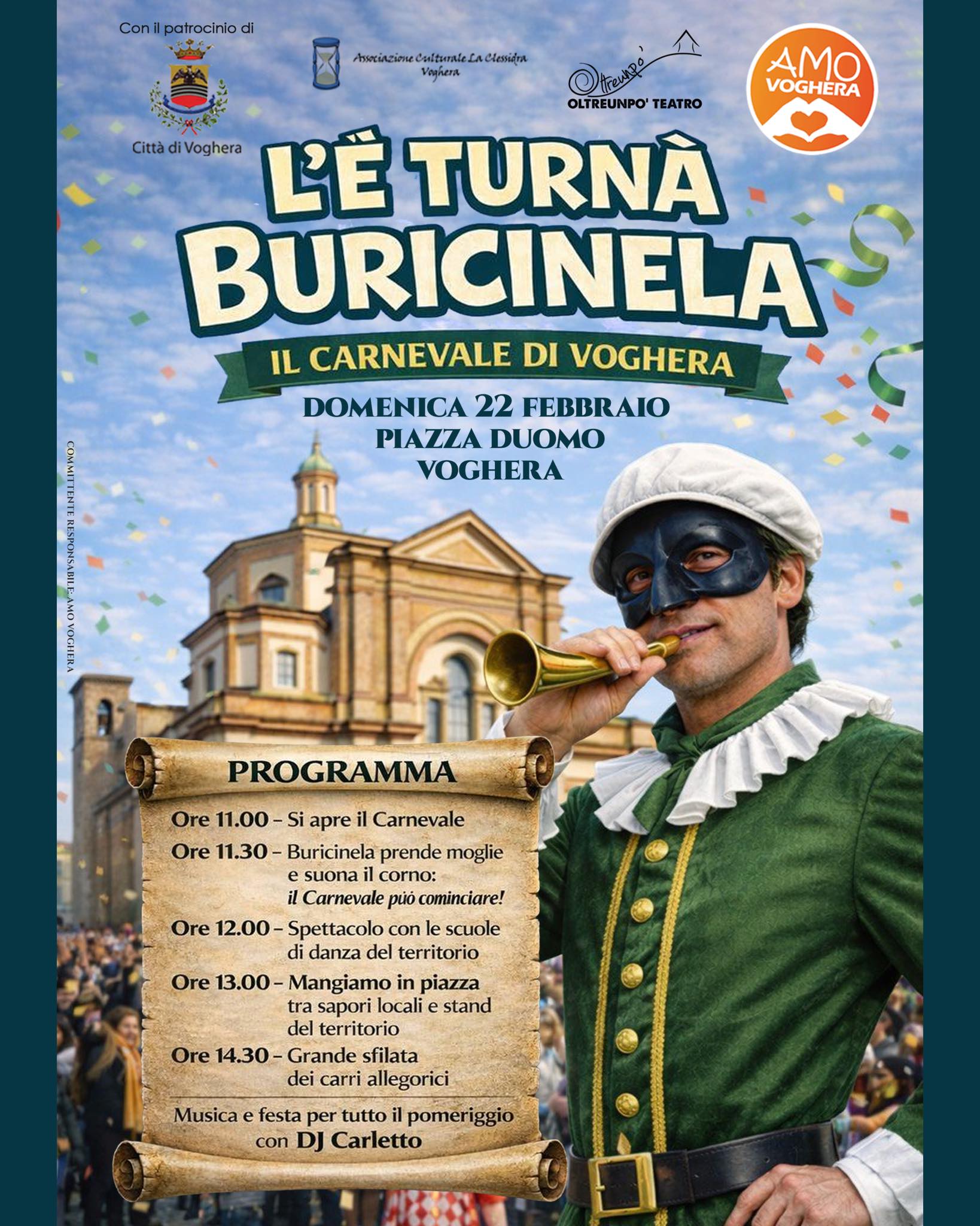 L’È TURNÀ BURICINELA