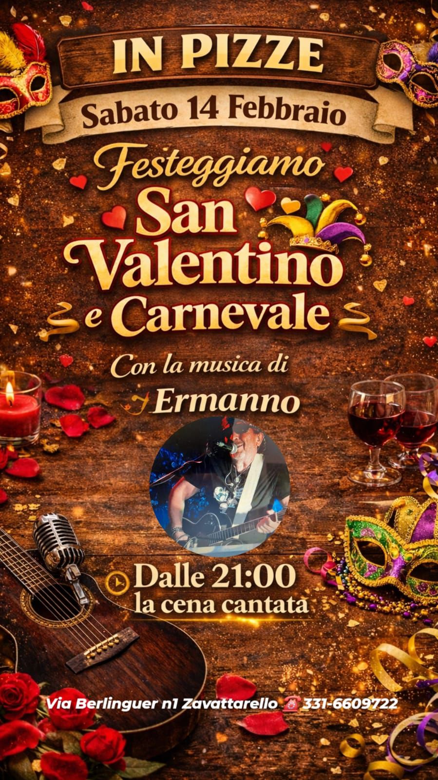Festeggiamo San Valentino e Carnevale