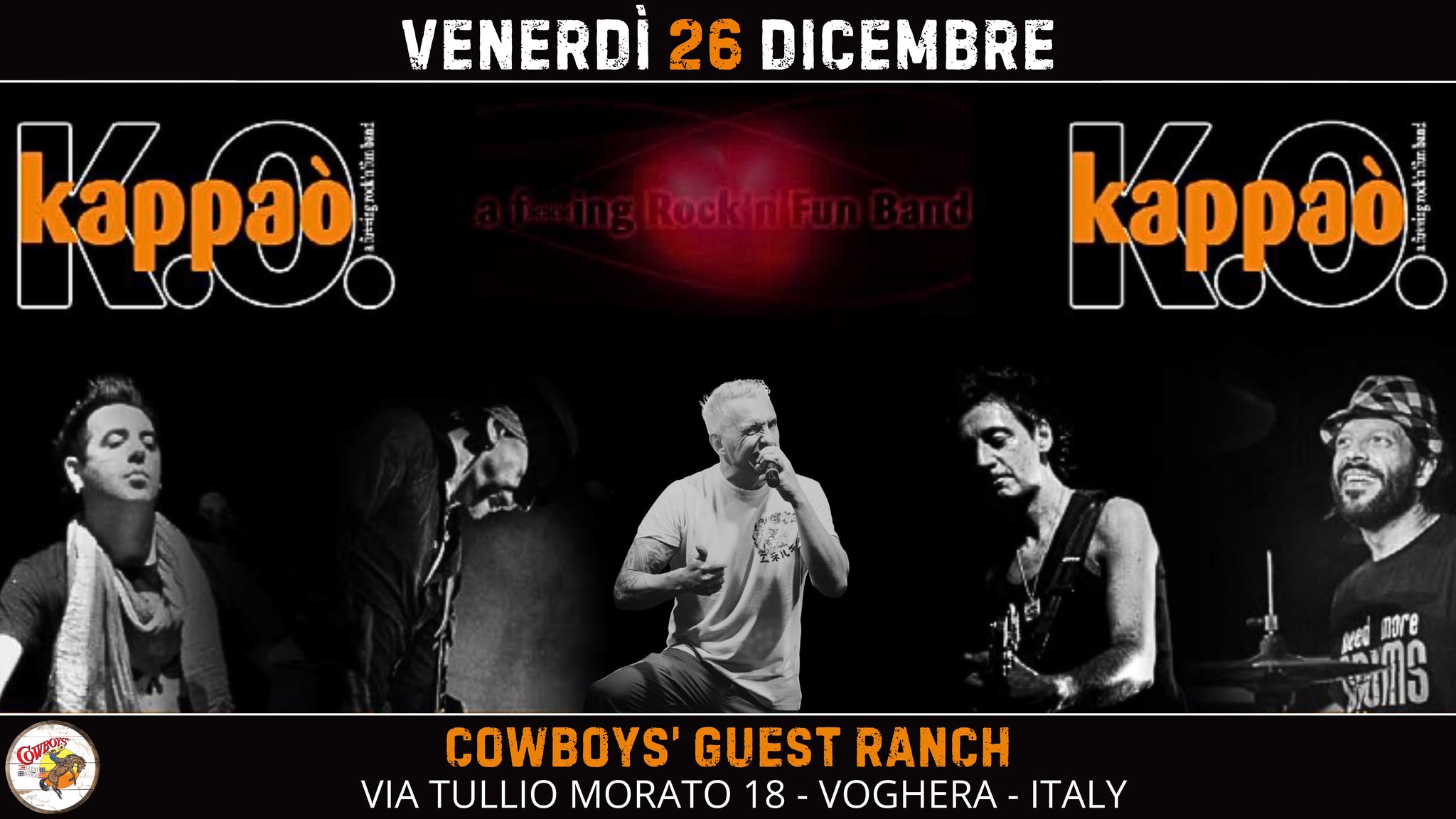 Kappao Band - Party Cover Show At Cowboys' Guest Ranch