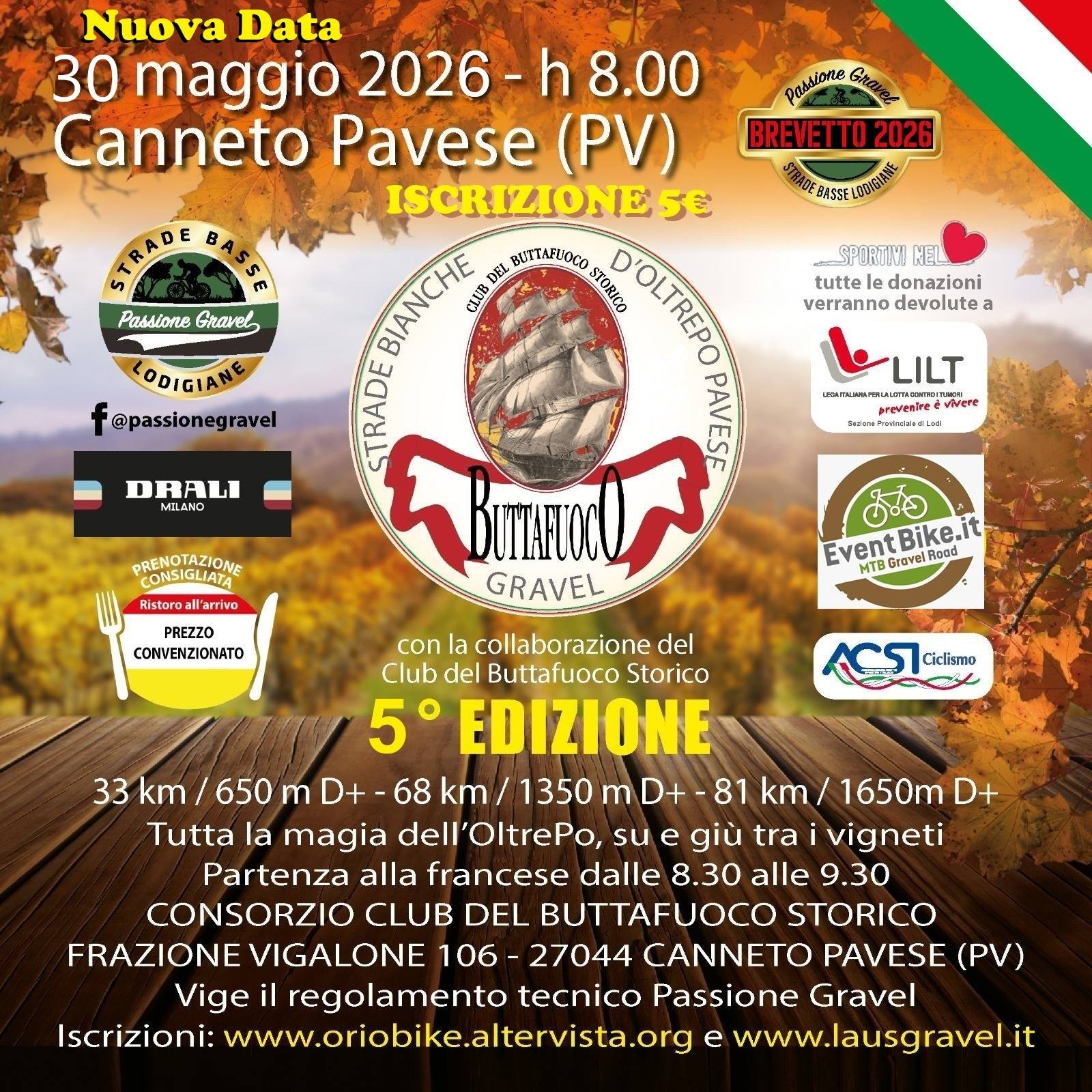 5° Buttafuoco gravel