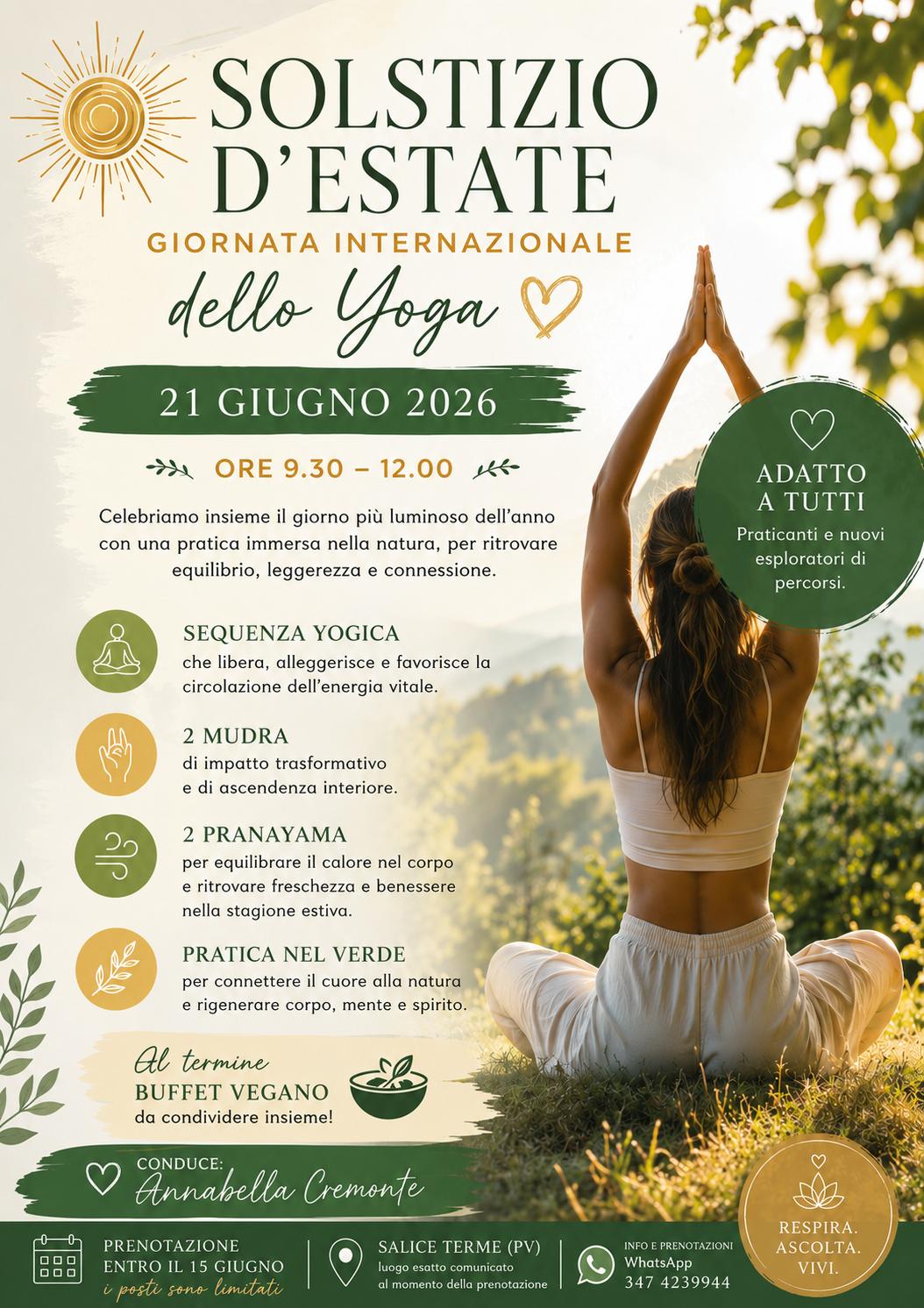 YOGA LAB a SALICE TERME, PV