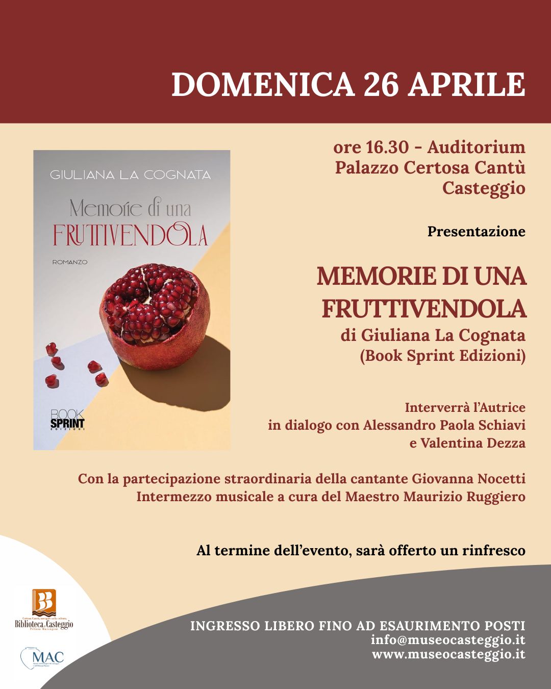 MEMORIE DI UNA FRUTTIVENDOLA presentazione