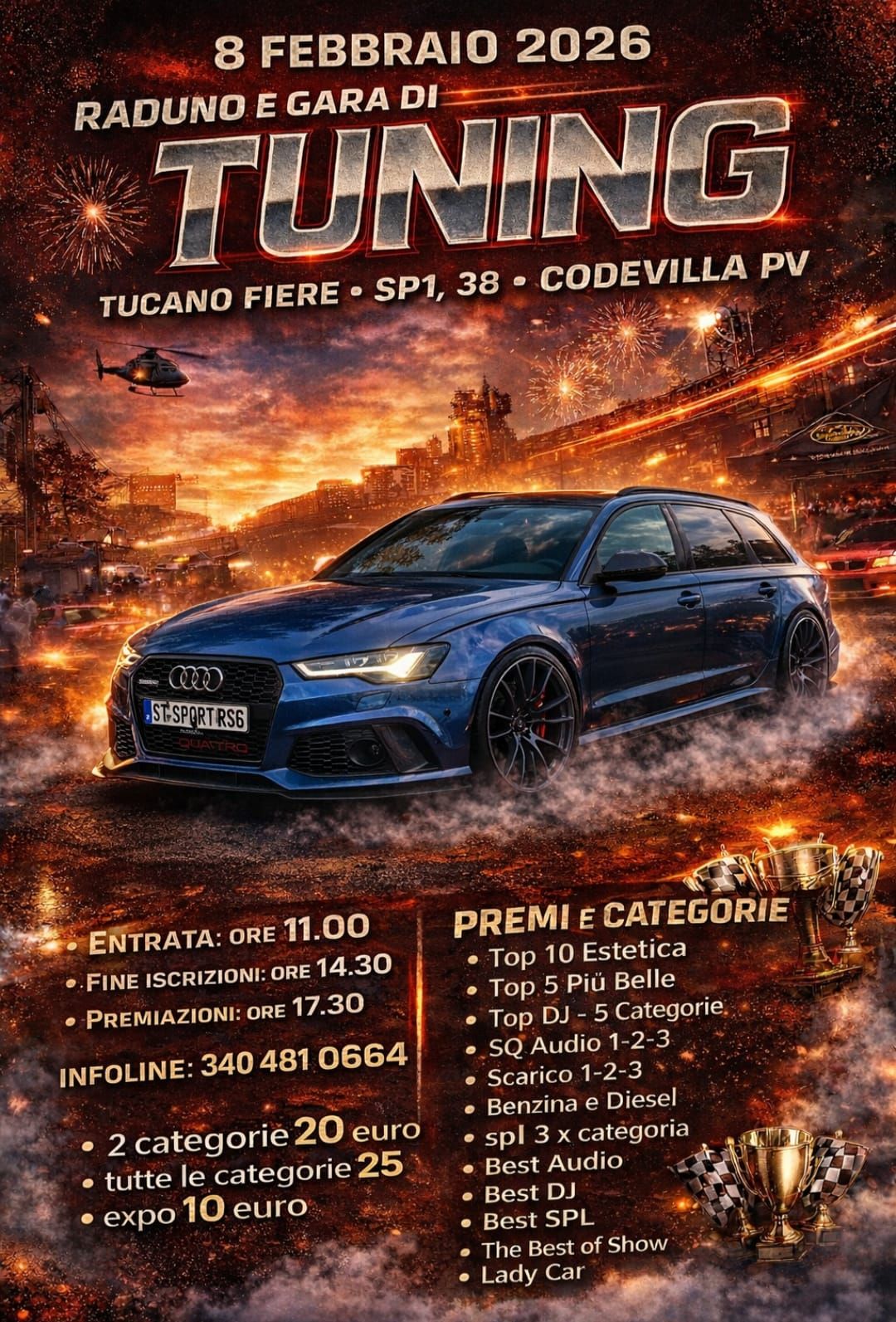IL RADUNO DI TUNING CHE FARÀ TREMARE PAVIA!