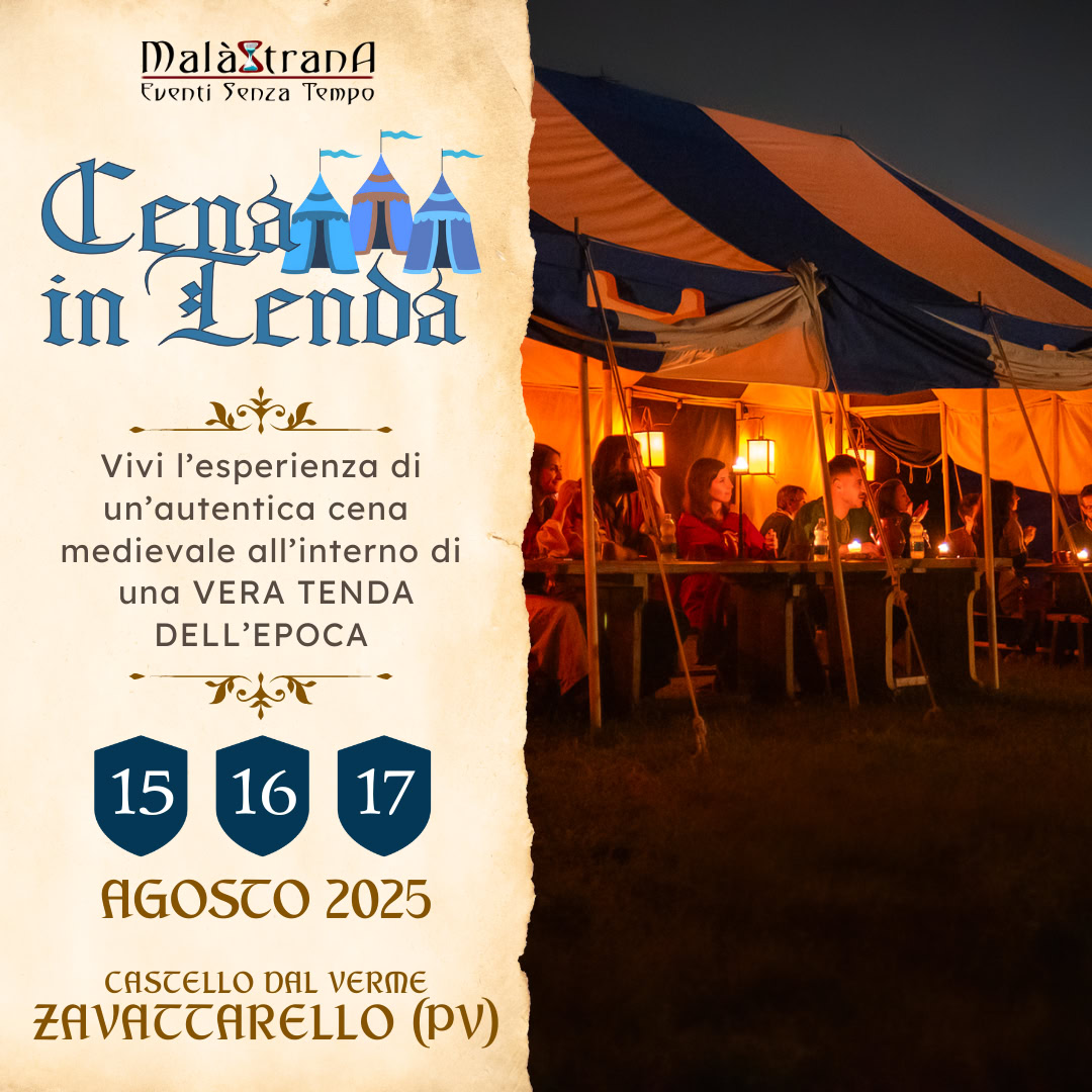 Cena in Tenda Medievale