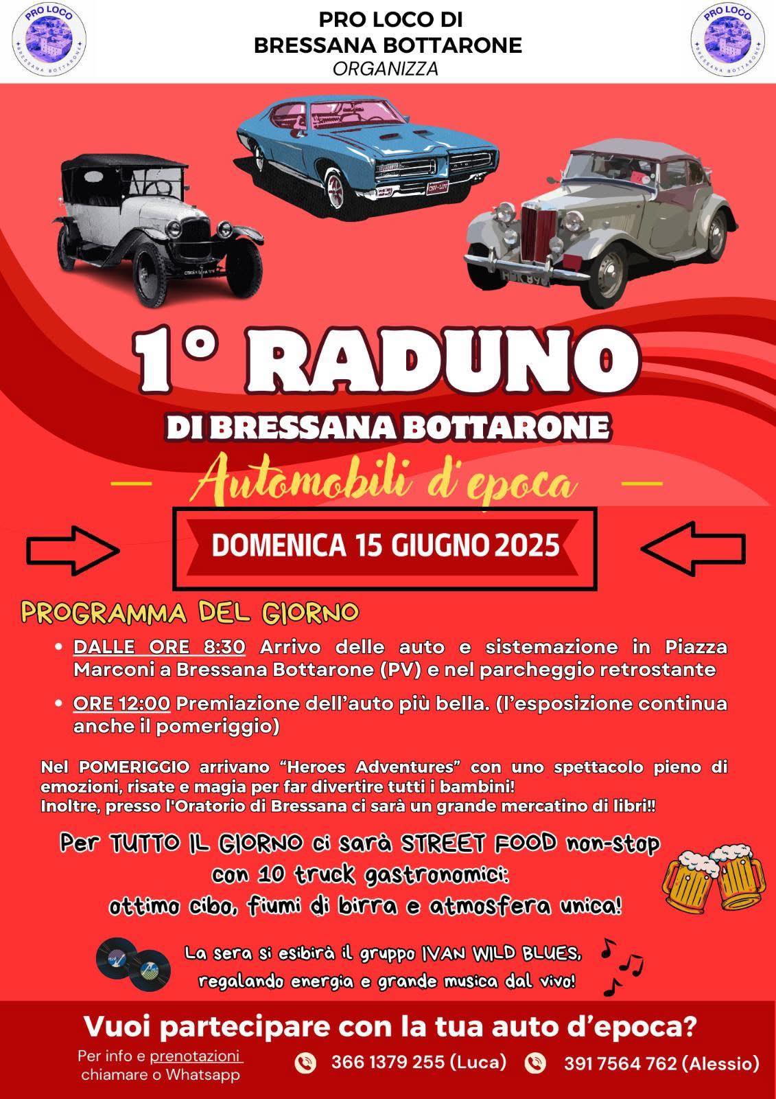 Raduno Auto d’Epoca Multimarca