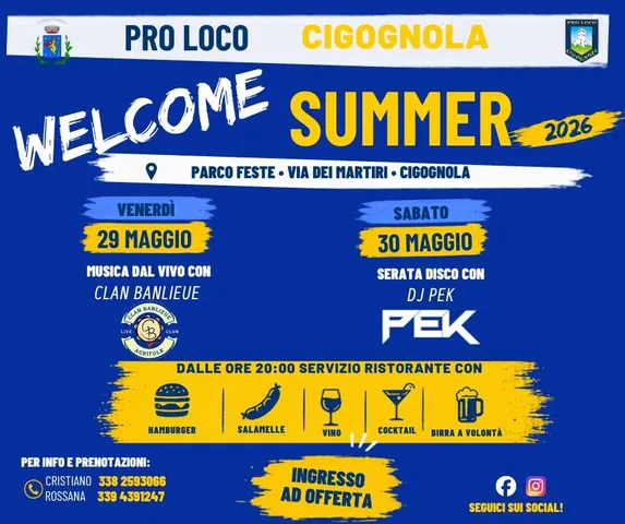 Welcome summer 2026