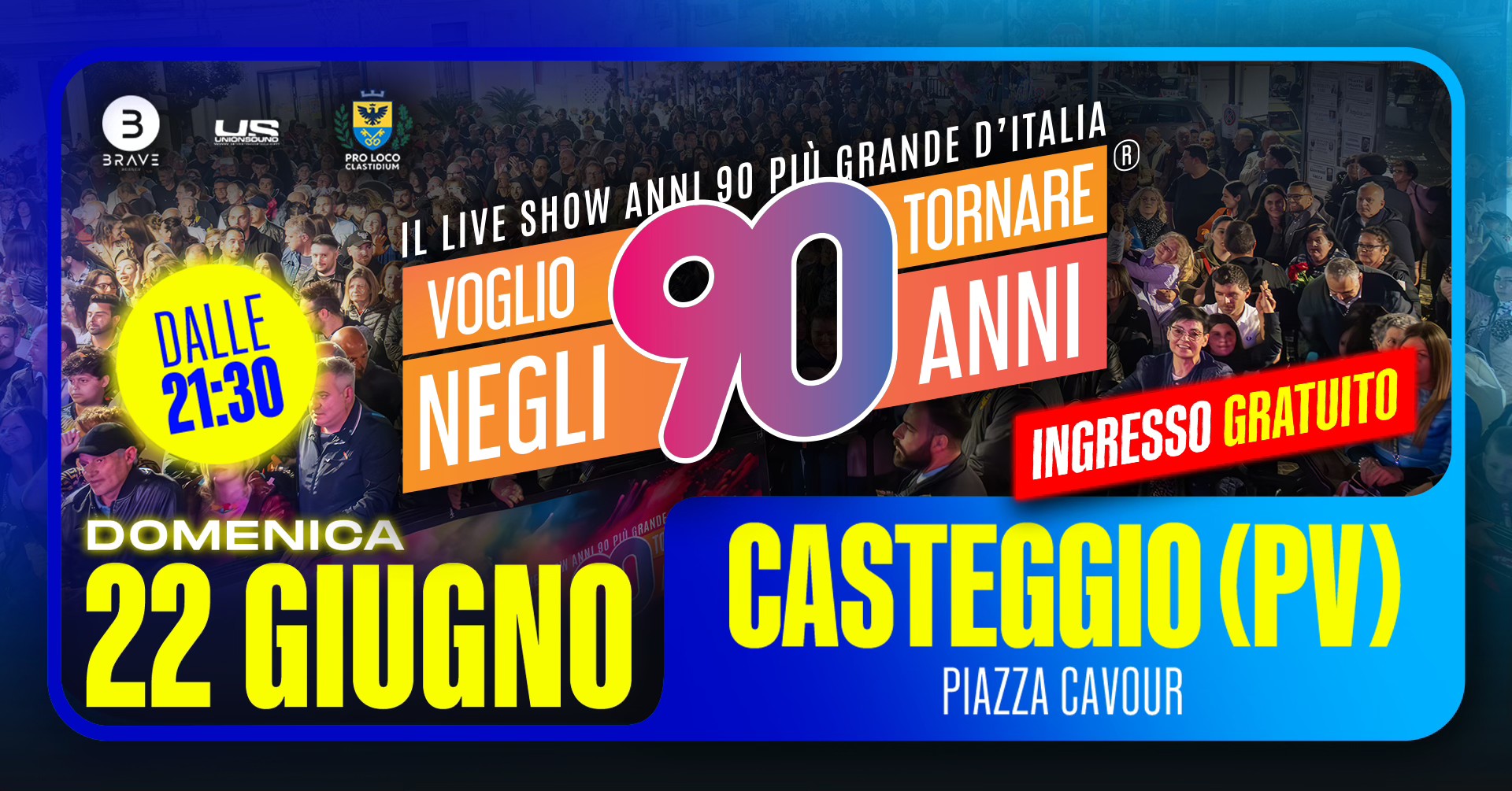 Voglio tornare negli anni 90 - Casteggio