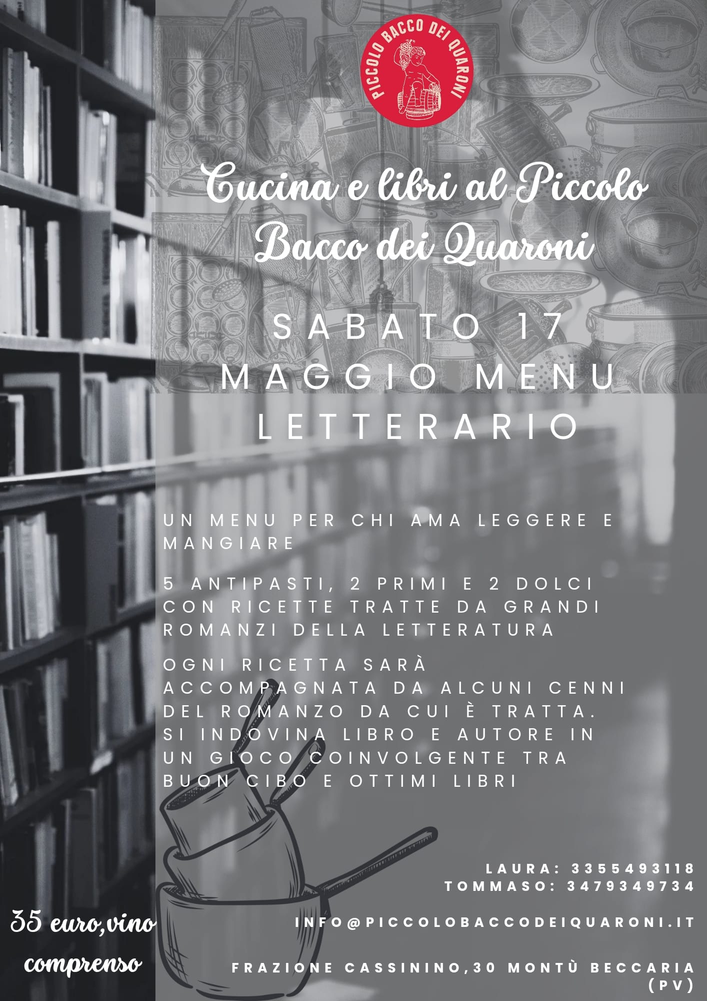 Cucina e libri