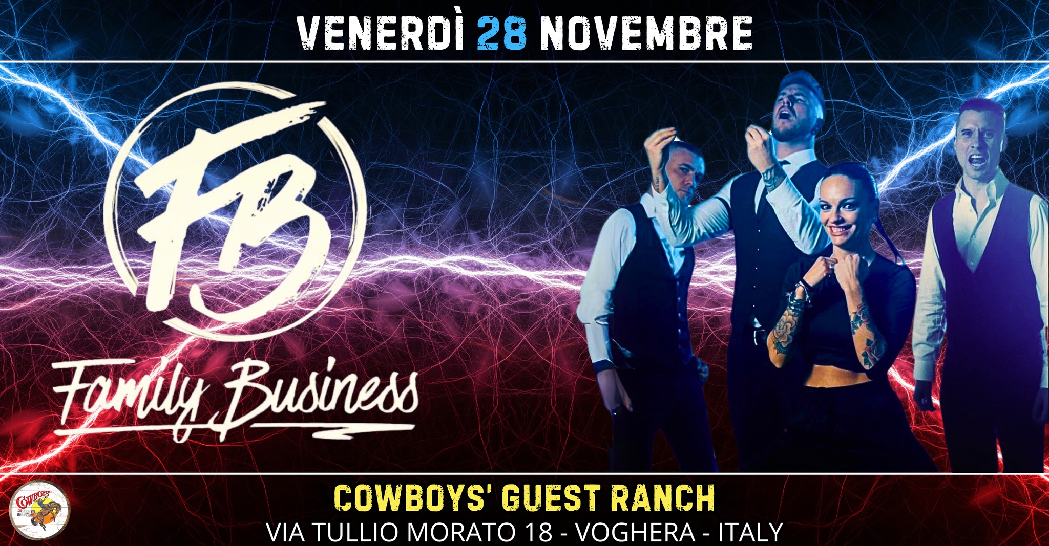 Family Business Band At Cowboys' Guest Ranch